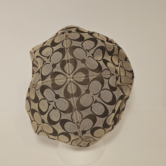 Coach Tan Baker Boy Monogram “C” Hat Women’s - Picture 6 of 12